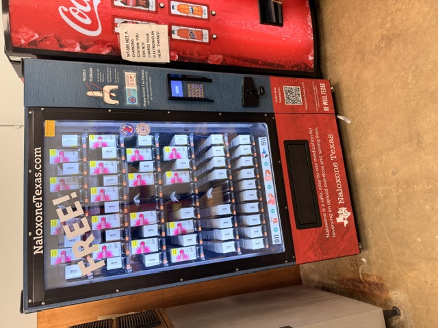 Naloxone Vending at Randy Sams' Outreach Shelter