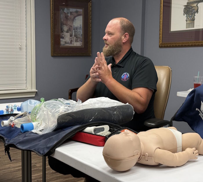 CPR Staff Training at Randy Sams Outreach Shelter in Texarkana