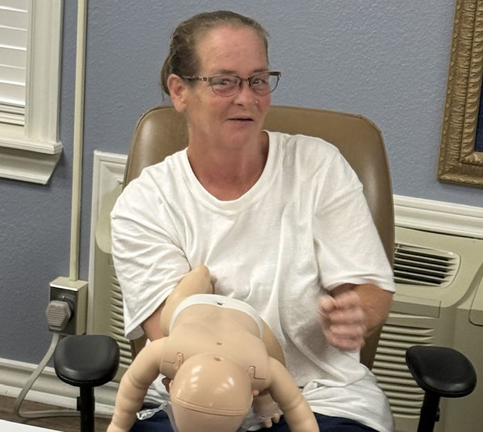CPR Staff Training at Randy Sams Outreach Shelter in Texarkana